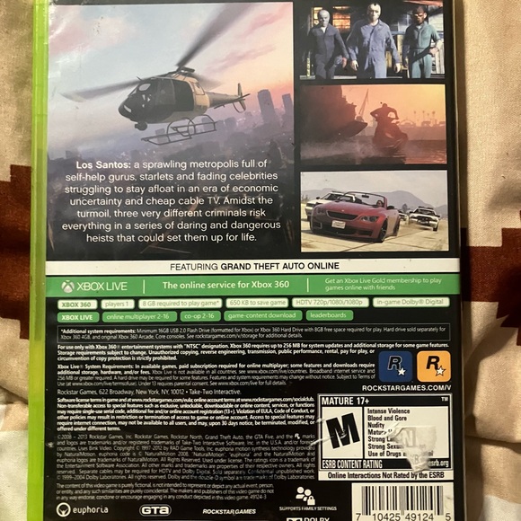 Grand Theft Auto V for Xbox 360 - Picture 4 of 4